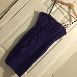 Deep Purple Calvin Klein Cocktail Dress
